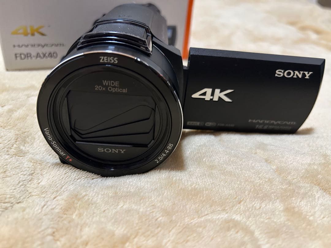 SONY FDR-AX40 4K ハンディカム 本体