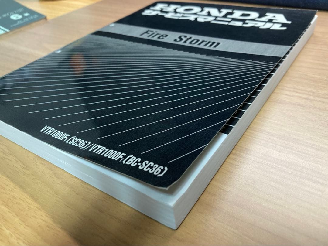 ホンダ サービスマニュアル パーツリスト　FireStorm VTR1000F