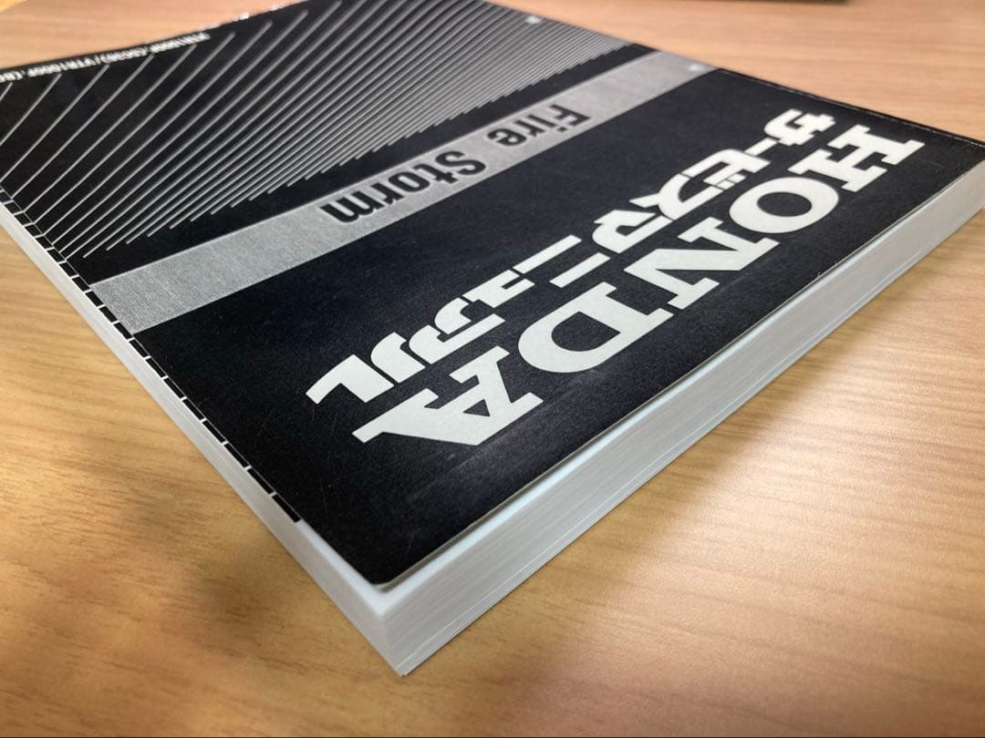 ホンダ サービスマニュアル パーツリスト　FireStorm VTR1000F