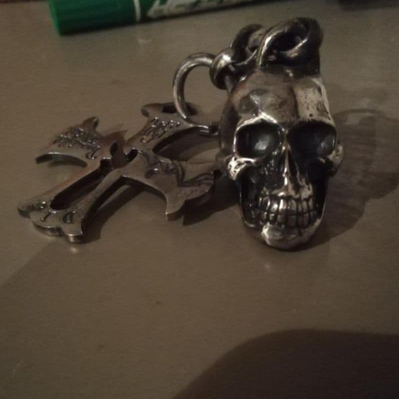 浅井健一 コルベットスカルキーホルダー2018 ウォレットハンガー　ガボール