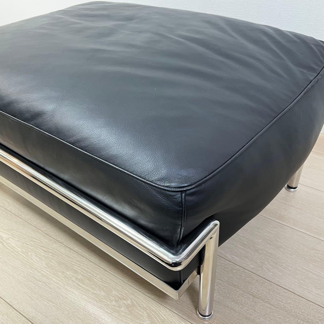 (つ53)ル・コルビュジエ LC2 / LC3 オットマンスツール リプロダクト