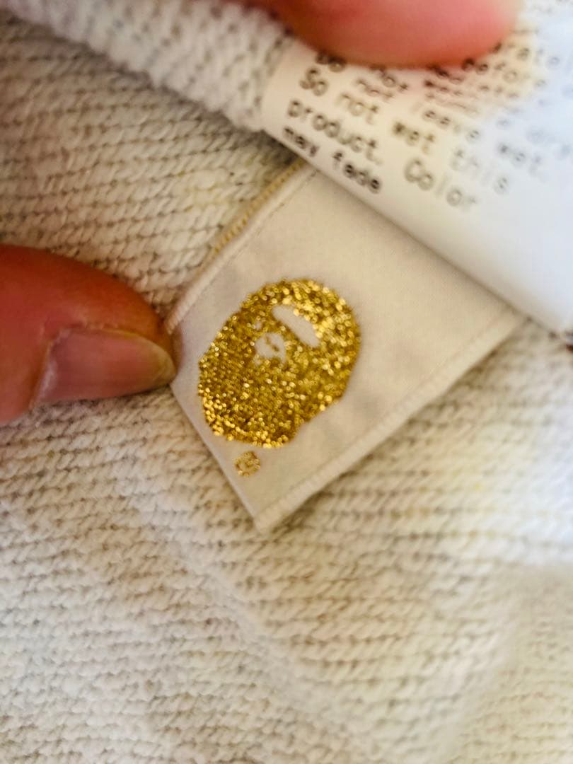 A BATHING APE フルジップパーカー ブラウン