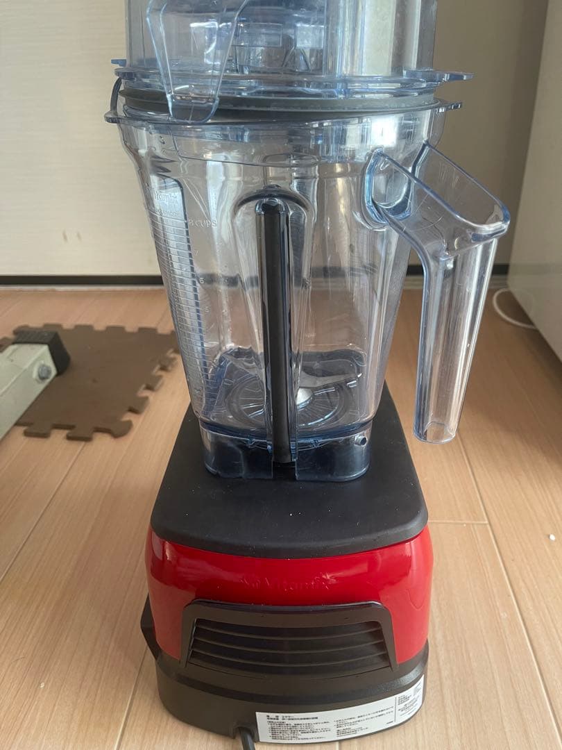 大容量多機能ミキサー 赤