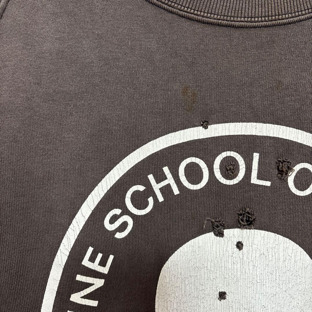 ね*こ様 NUMBER NINE スカルプリント トレーナー