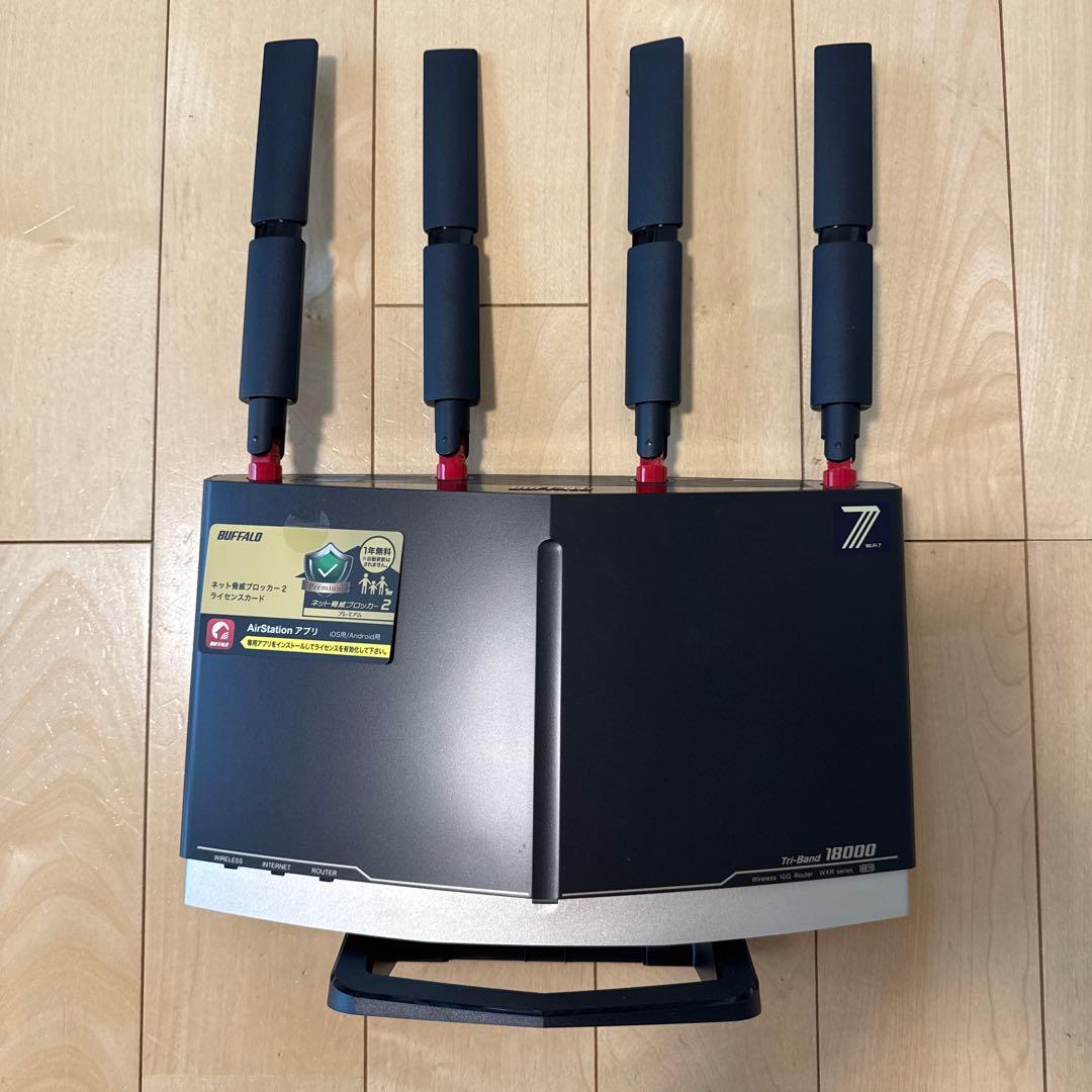 BUFFALO WXR18000BE10P 無線LANルーター