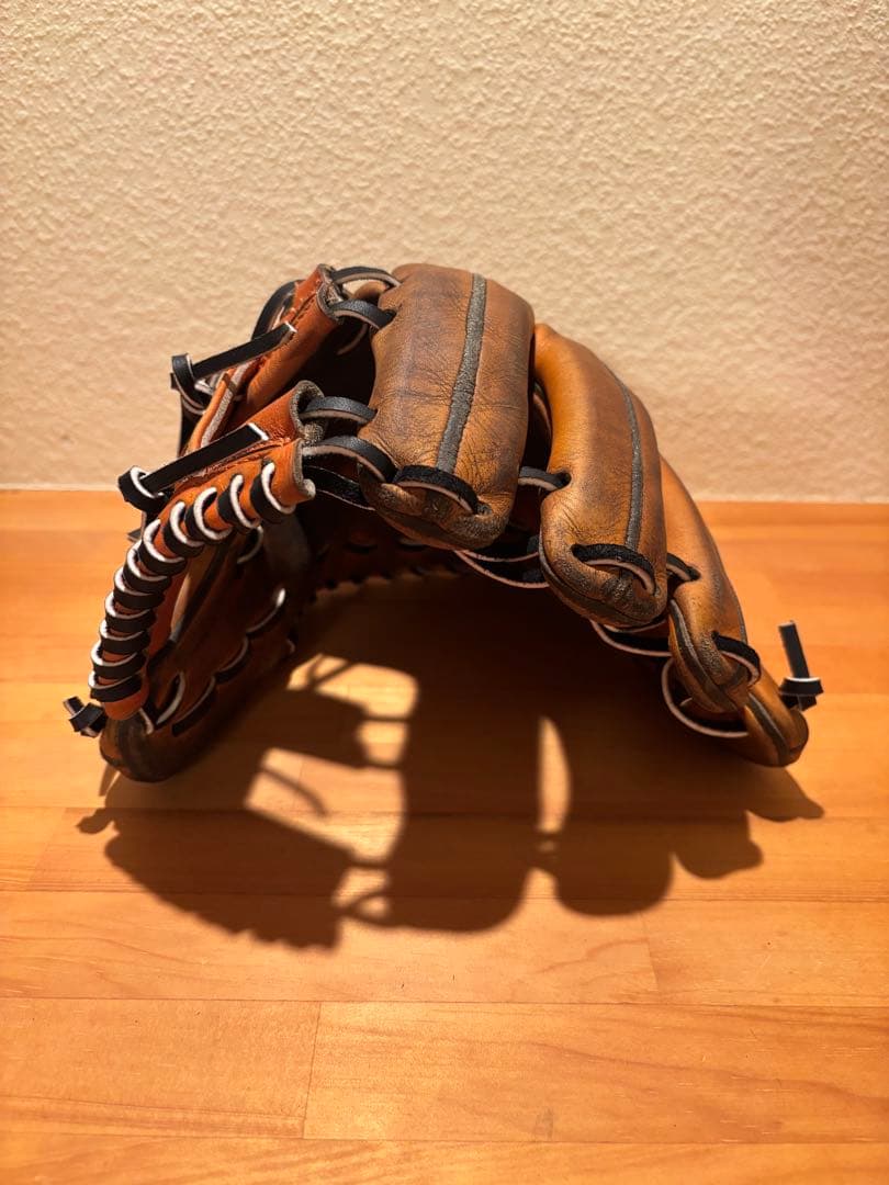 【即戦力】ミズノプロ　波賀Japan硬式 内野手用グローブ　全紐交換・メンテ済み