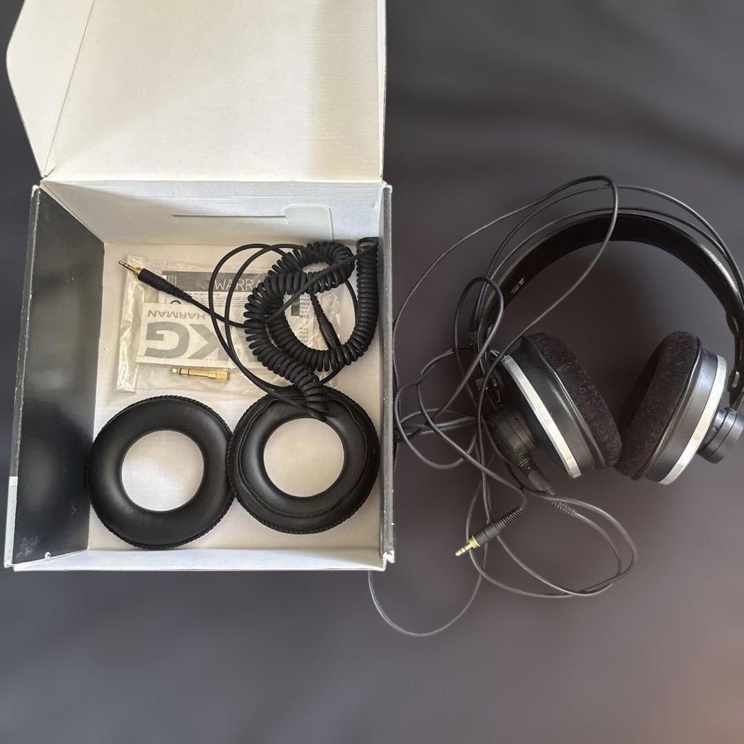 AKG K 271 MK II 2 有線ヘッドホン ブラック