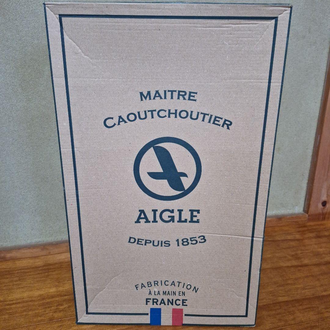 エーグル　AIGLE　シャンタベル　レインブーツ　ブラック