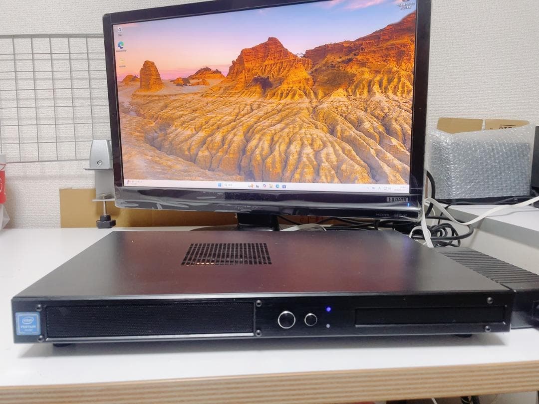[414]超薄型自作PC リビングパソコン