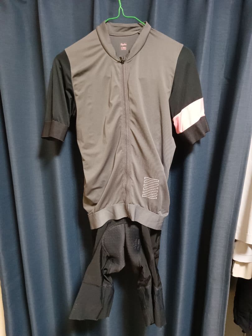 Rapha サイクルジャージ X-Small グレー/ブラック/ピンク