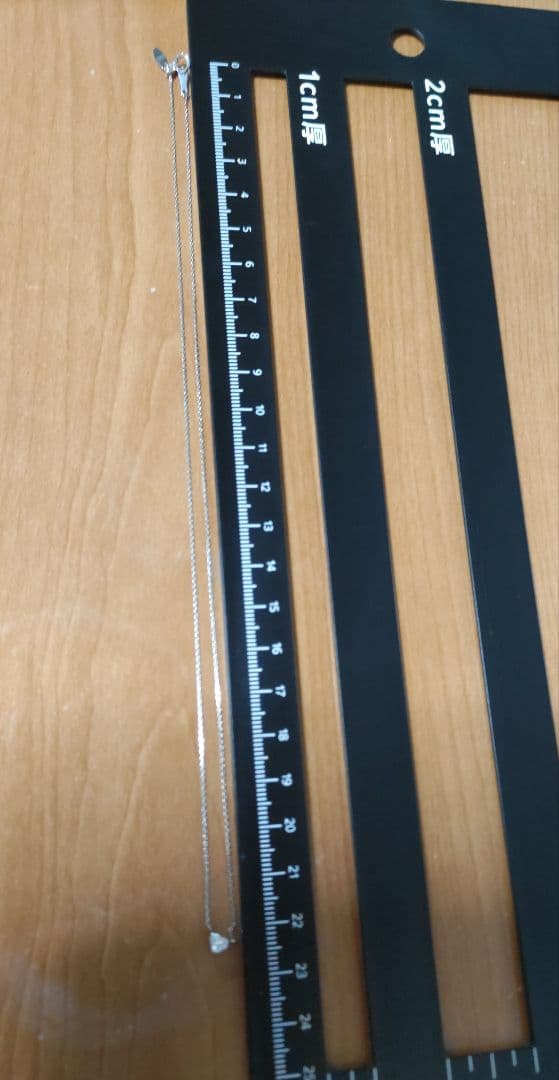 プラチナハートシェイプダイヤモンドネックレス