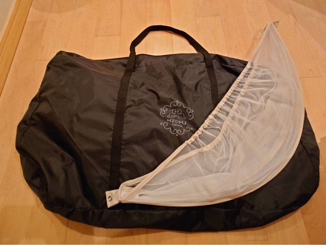 H　HZDMJ ベビーベッド ベージュ(カーキ)