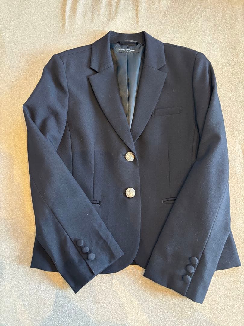 ポンポネットジュニア　150サイズ　受験　面接　卒業式　卒服　フォーマルスーツ