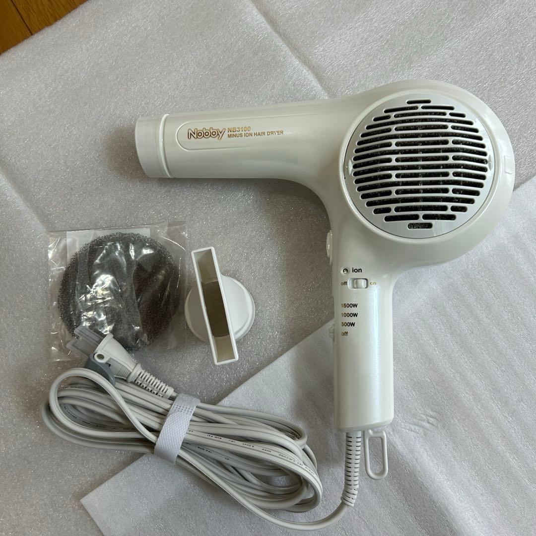 Nobby NB3100 マイナスイオン ヘアードライヤー（2025年製）