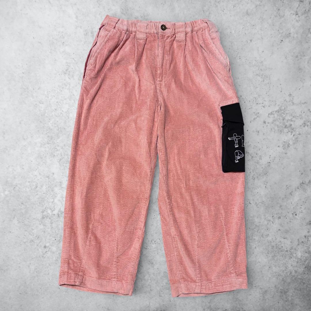 タイトブースプロダクション　コーデュロイカーゴパンツ