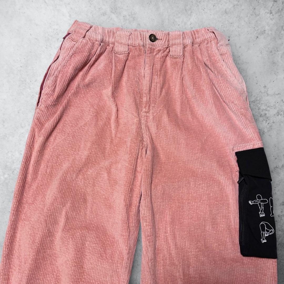 タイトブースプロダクション　コーデュロイカーゴパンツ