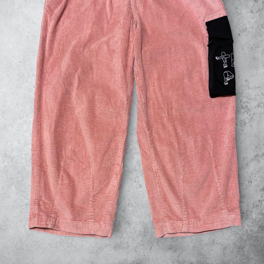 タイトブースプロダクション　コーデュロイカーゴパンツ