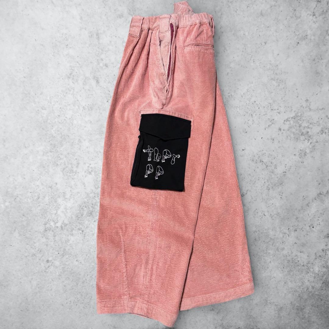 タイトブースプロダクション　コーデュロイカーゴパンツ