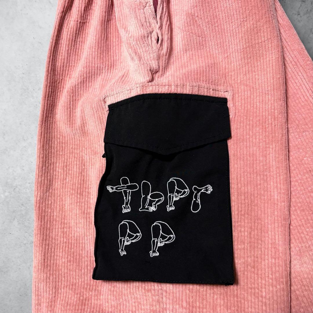 タイトブースプロダクション　コーデュロイカーゴパンツ