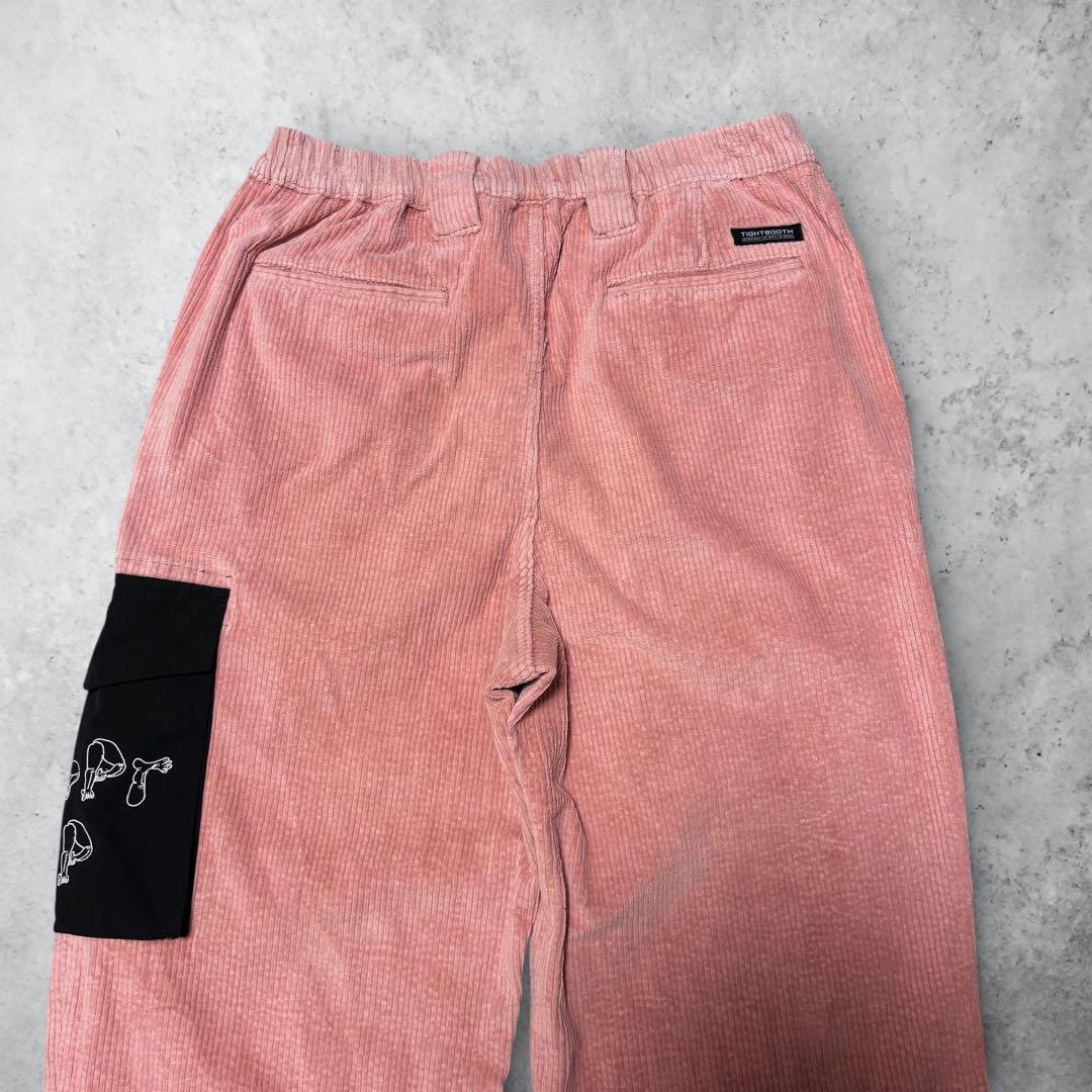 タイトブースプロダクション　コーデュロイカーゴパンツ