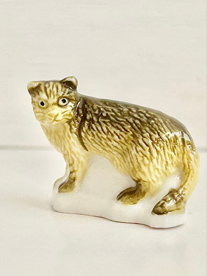 【希少】アトラス　猫のフェーブセット　ネコ　フェーヴ　フランス製陶器
