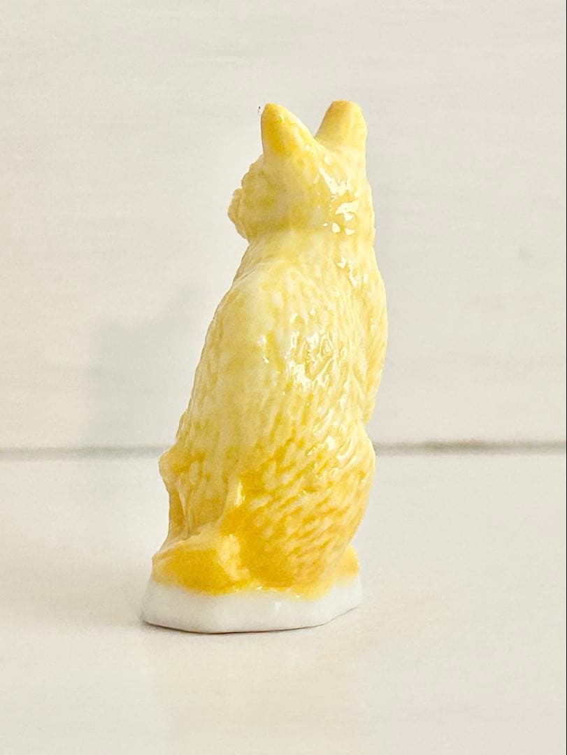 【希少】アトラス　猫のフェーブセット　ネコ　フェーヴ　フランス製陶器