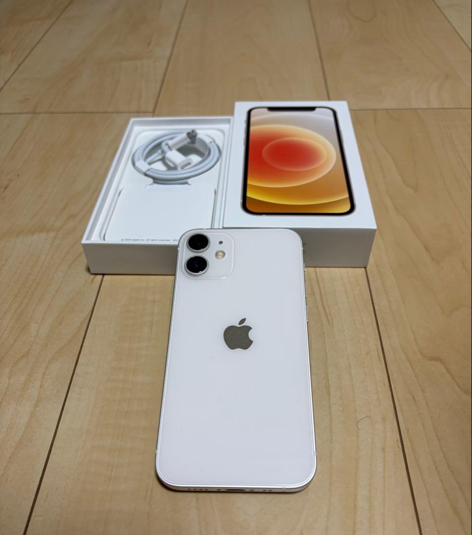 『タイムセール』 iPhone 12 mini ホワイト128GB SIMフリー