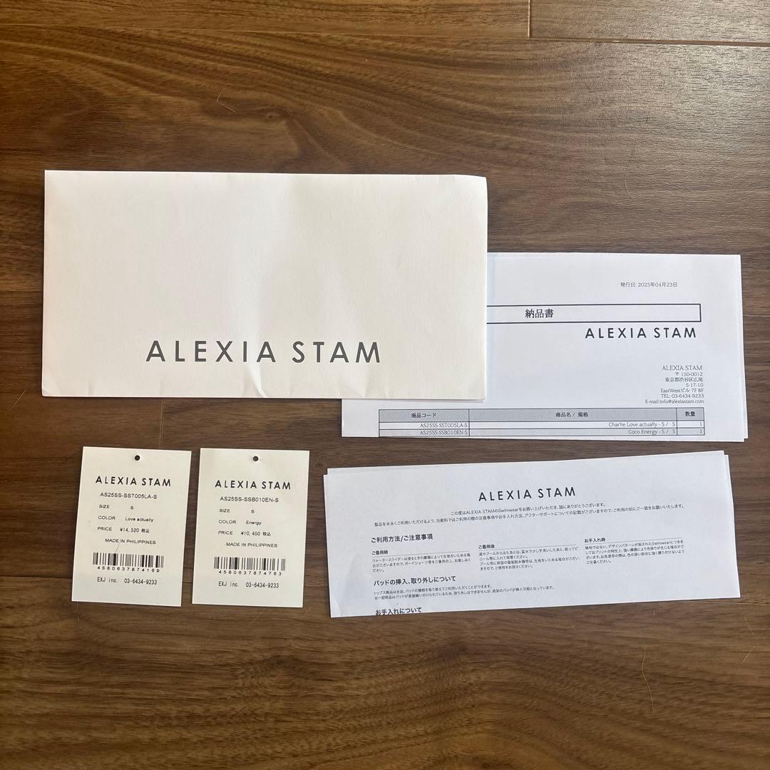 タグあり/ALEXIA STAM セパレート水着