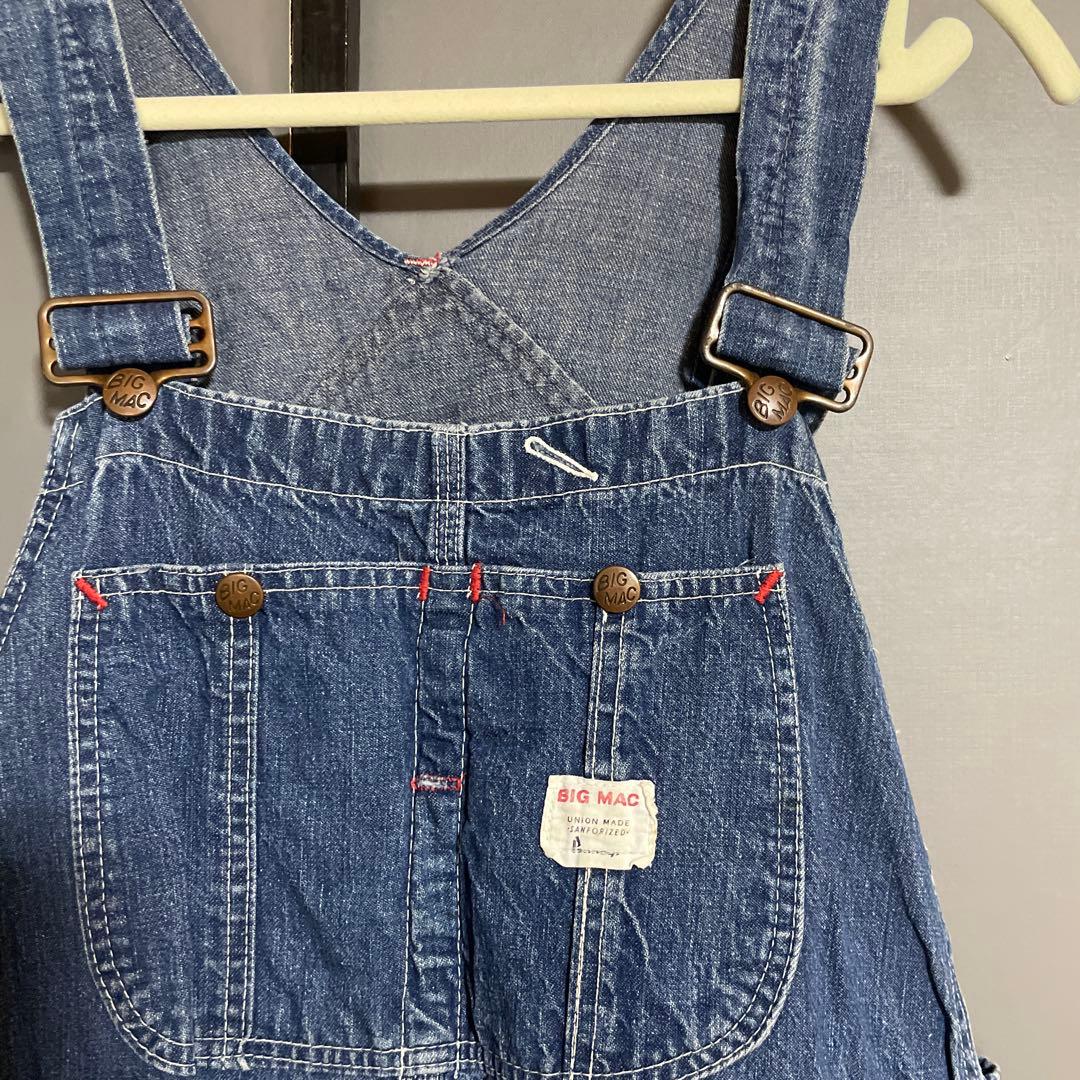 60s BIG MAC デニムオーバーオール