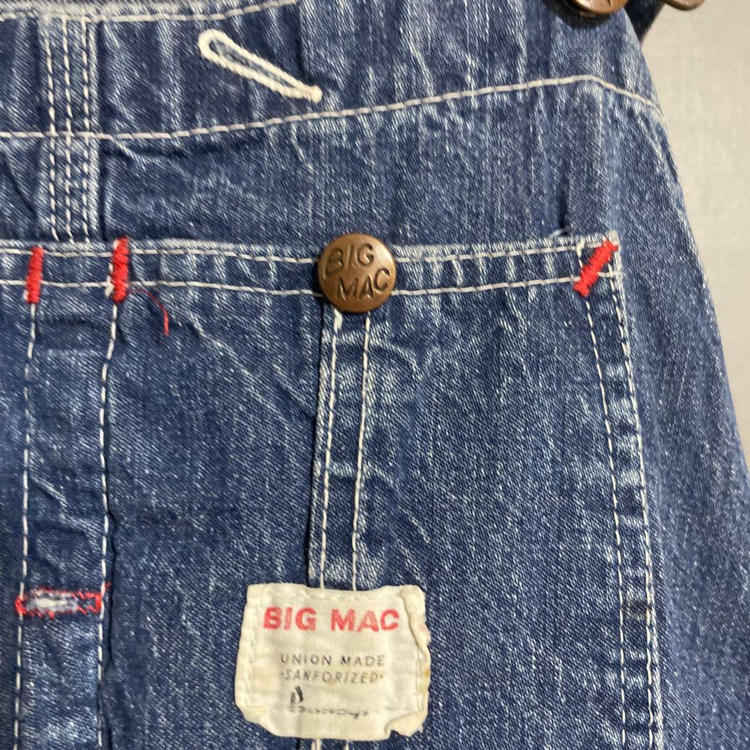 60s BIG MAC デニムオーバーオール