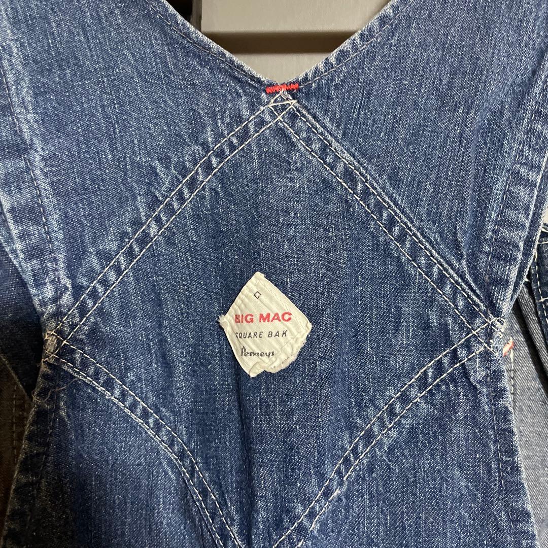 60s BIG MAC デニムオーバーオール