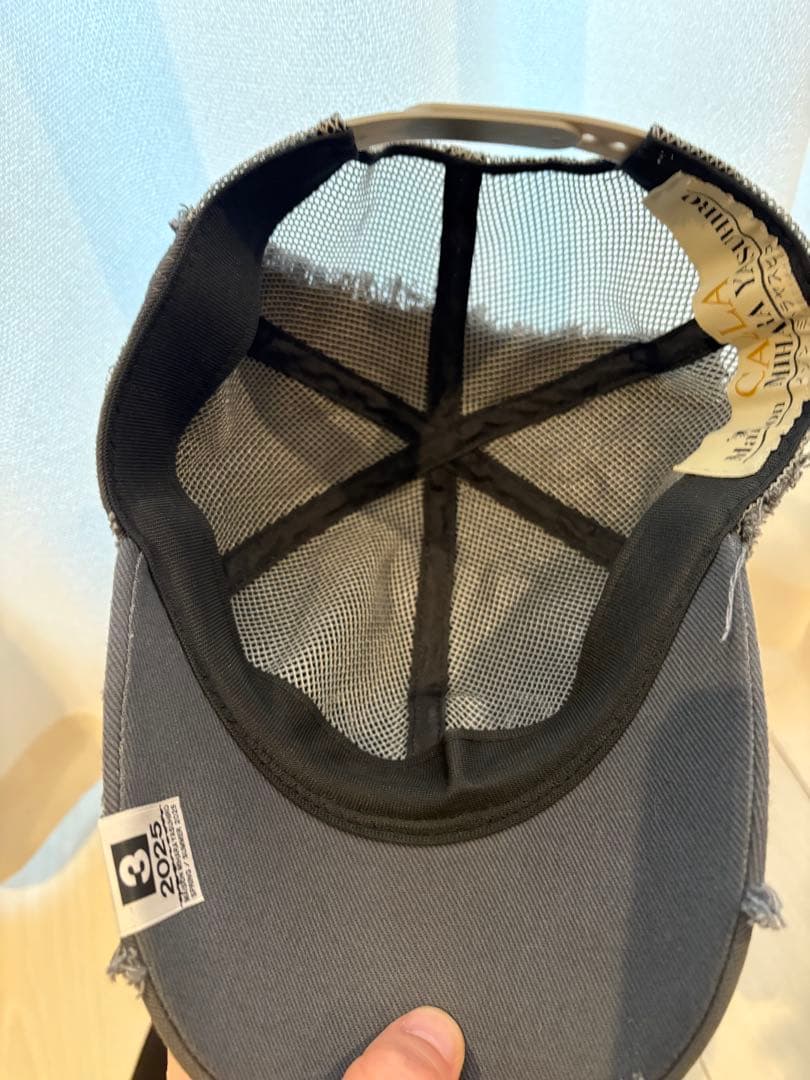 帽子 Crushed Detail Maison MIHARA YASUHIRO