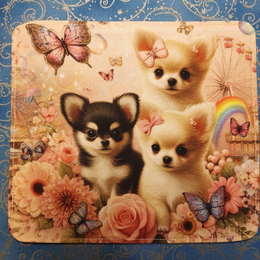 ご確認用　あしべ☆　ハンカチ　ねこちゃん　チワワ柄　21枚