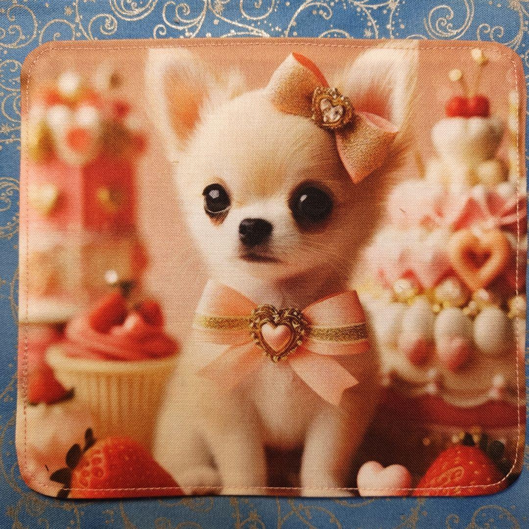 ご確認用　あしべ☆　ハンカチ　ねこちゃん　チワワ柄　21枚