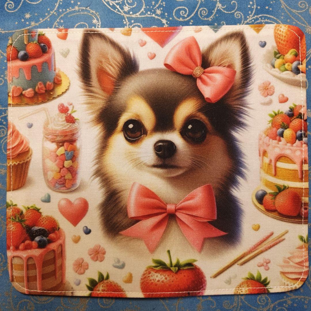 ご確認用　あしべ☆　ハンカチ　ねこちゃん　チワワ柄　21枚