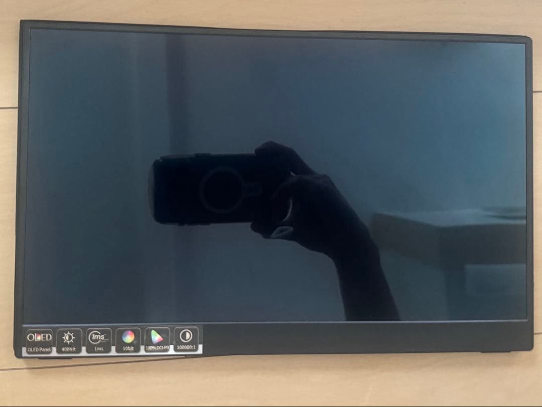 hisa　Intehill モバイルモニター 13.3インチ 有機el