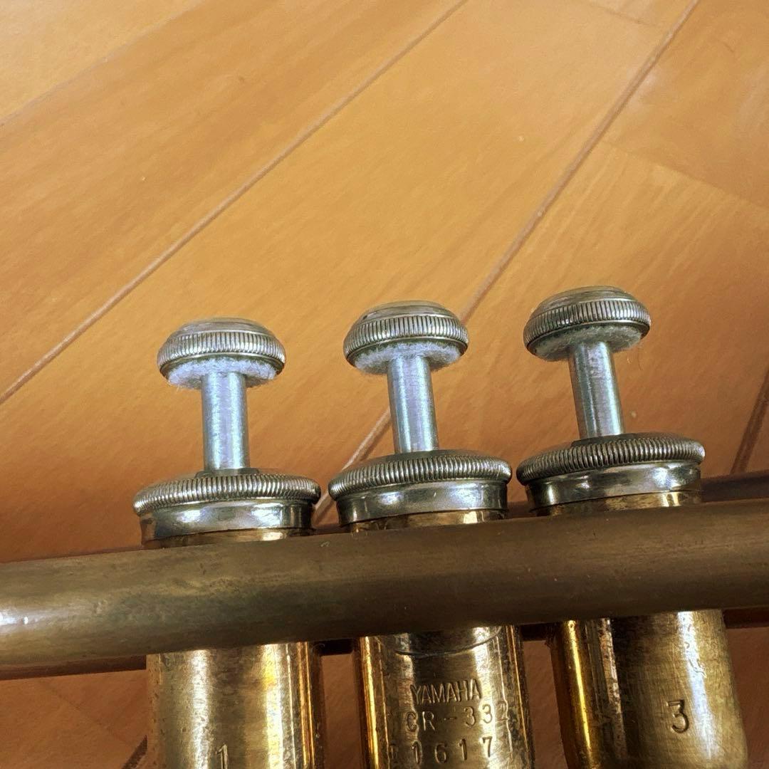 YAMAHA YCR-332 ヤマハ コルネット ヴィンテージ ノーラッカー