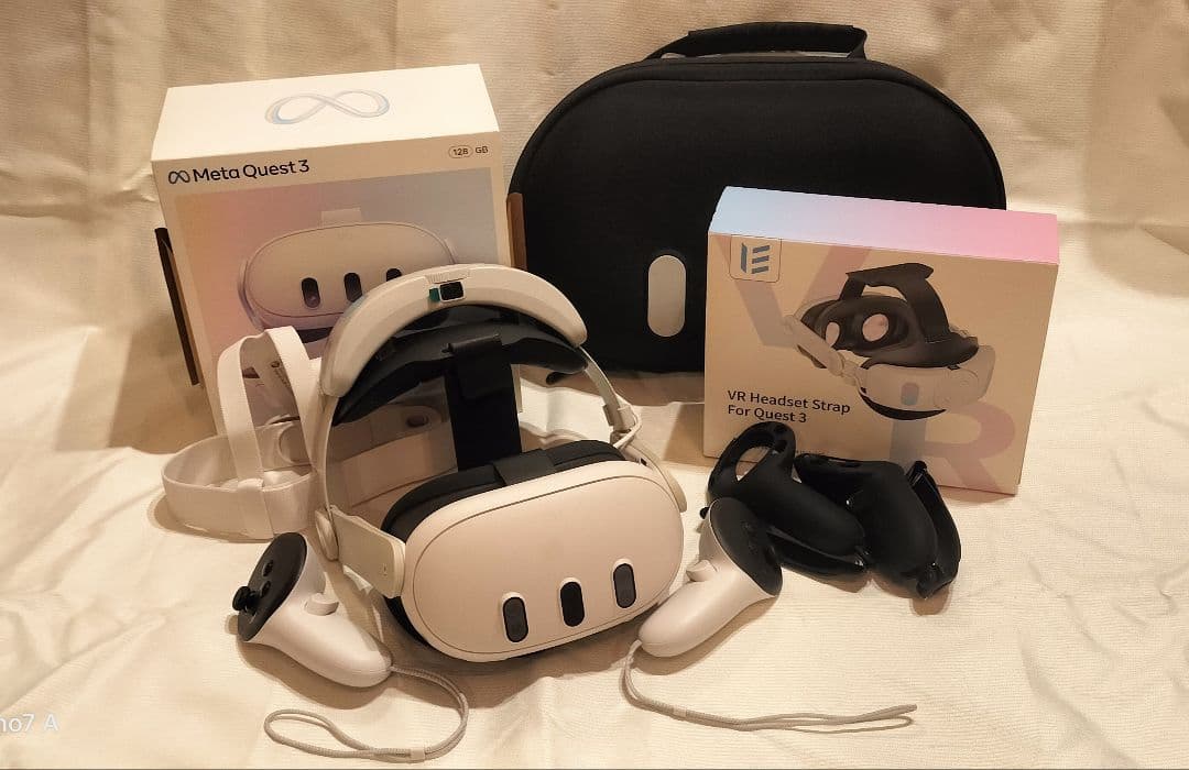  Quest 3 VRヘッドセットと快適付属品 多数