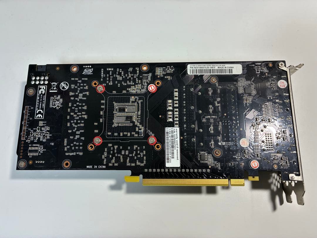 Palit GeForce GTX 1060 6GB（動作確認済）