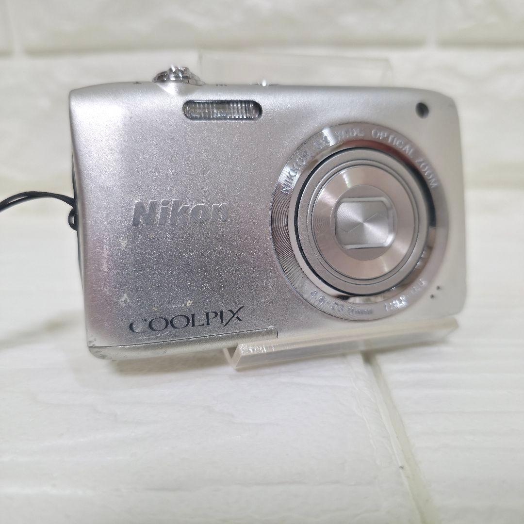 467】 ニコン　 クールピクス　S2900 コンパクトデジタルカメラ　シルバー