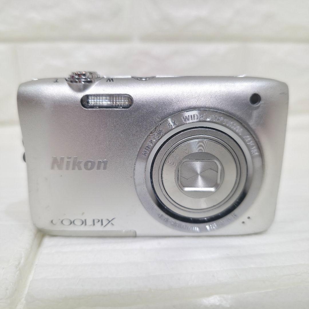 467】 ニコン　 クールピクス　S2900 コンパクトデジタルカメラ　シルバー