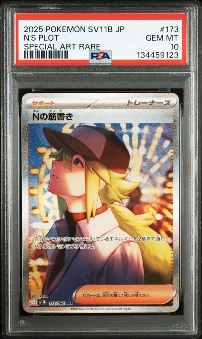 PSA10 Nの筋書き SAR 173/086 SV11B