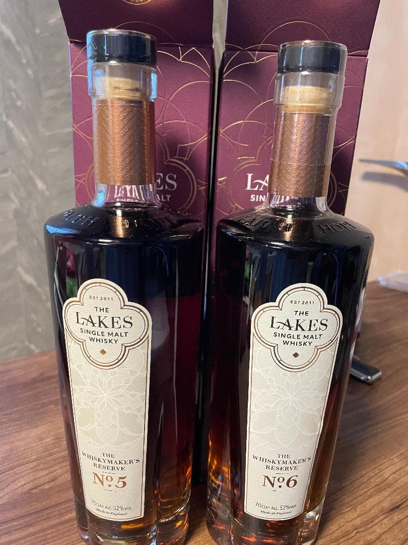 10月末まで特価 THE LAKES シングルモルトウイスキー 6本セット