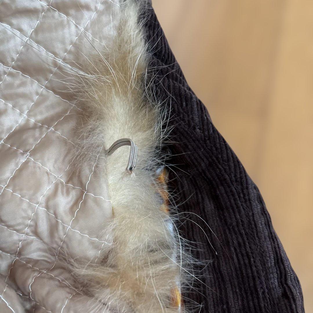 D&G ファー付きデニムジャケット　Sサイズ相当