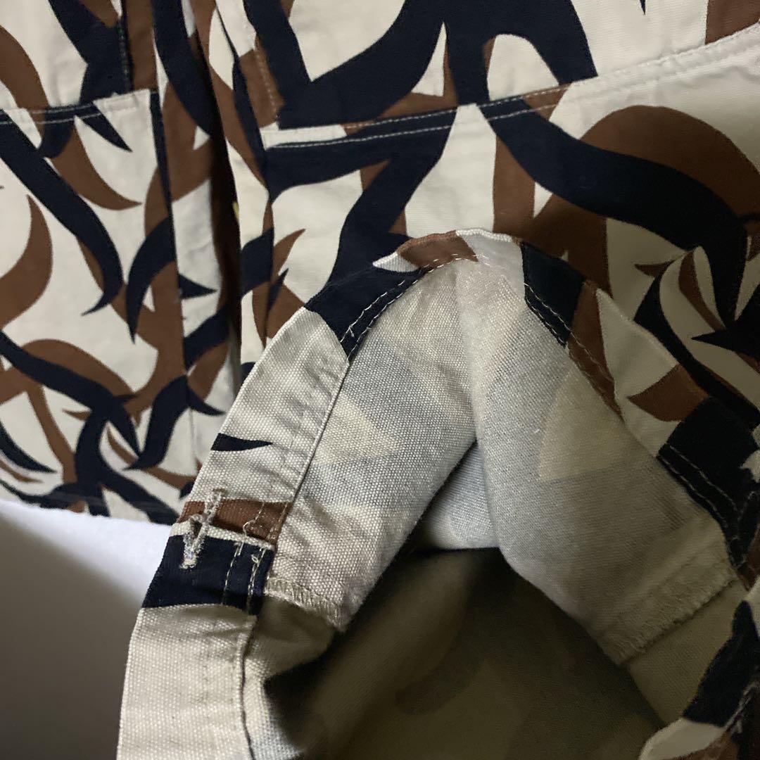 ASAT トライバルカモ パンツ 軍パン ワイド ビンテージ コットン100%