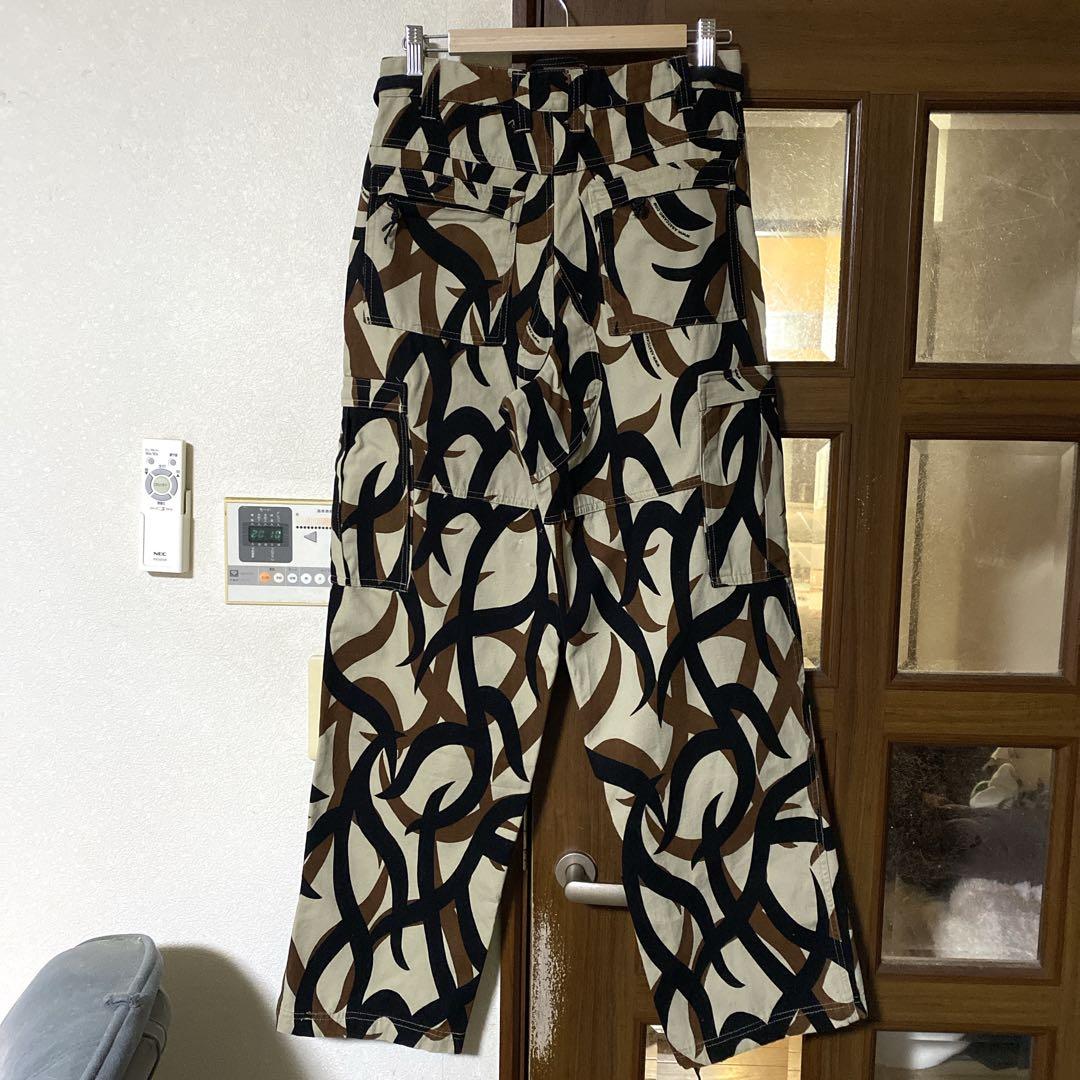 ASAT トライバルカモ パンツ 軍パン ワイド ビンテージ コットン100%