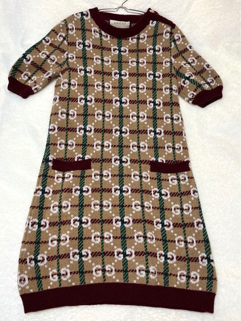 グッチ♡GG柄ニットワンピース