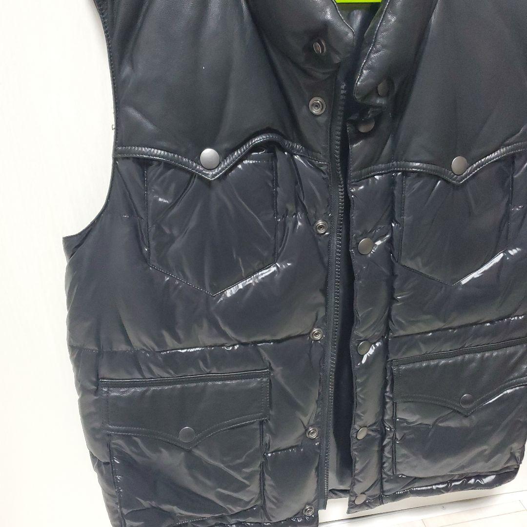 NUMBER (N)INE ブラック ダウンベスト