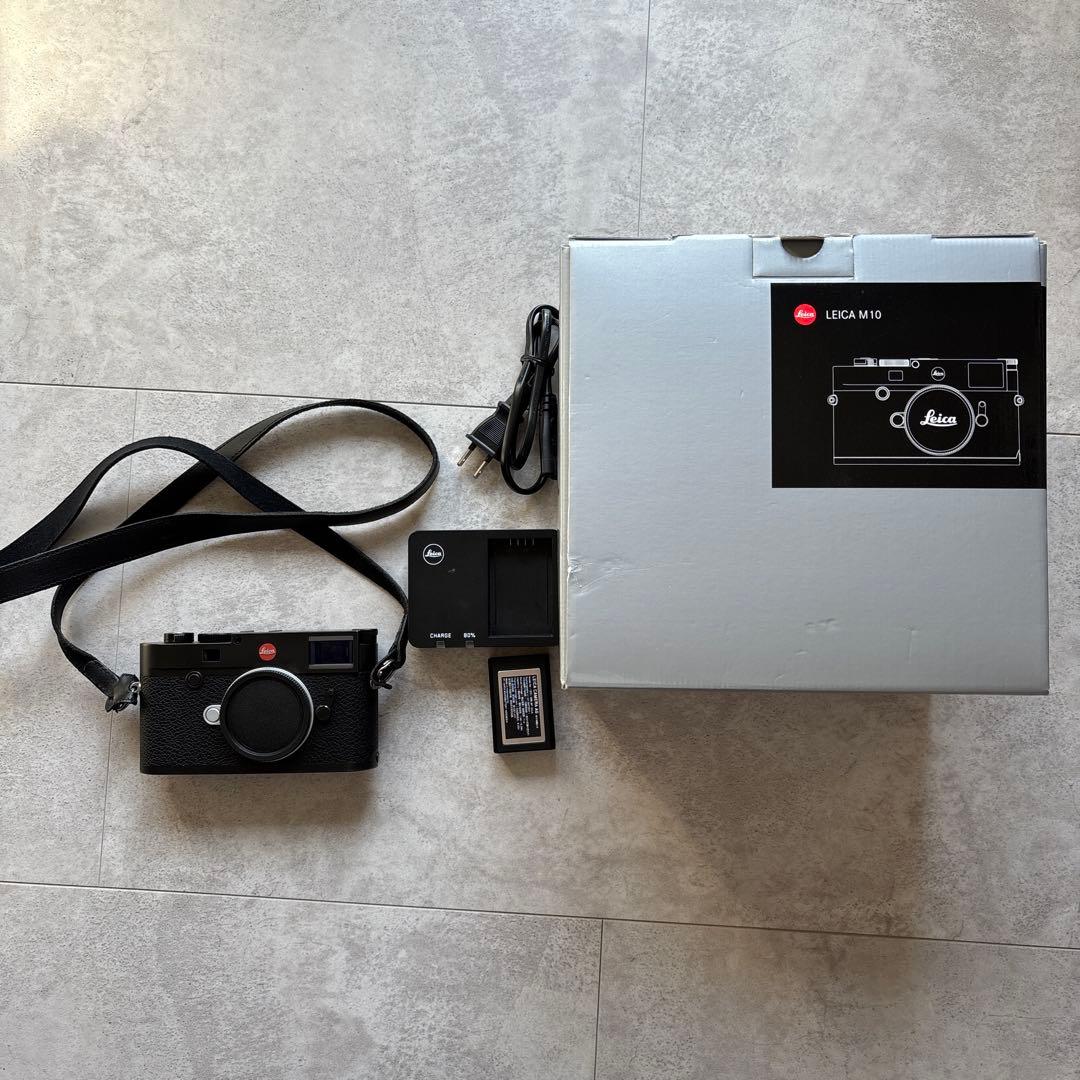 leica M10 ブラッククローム　主要付属品あり