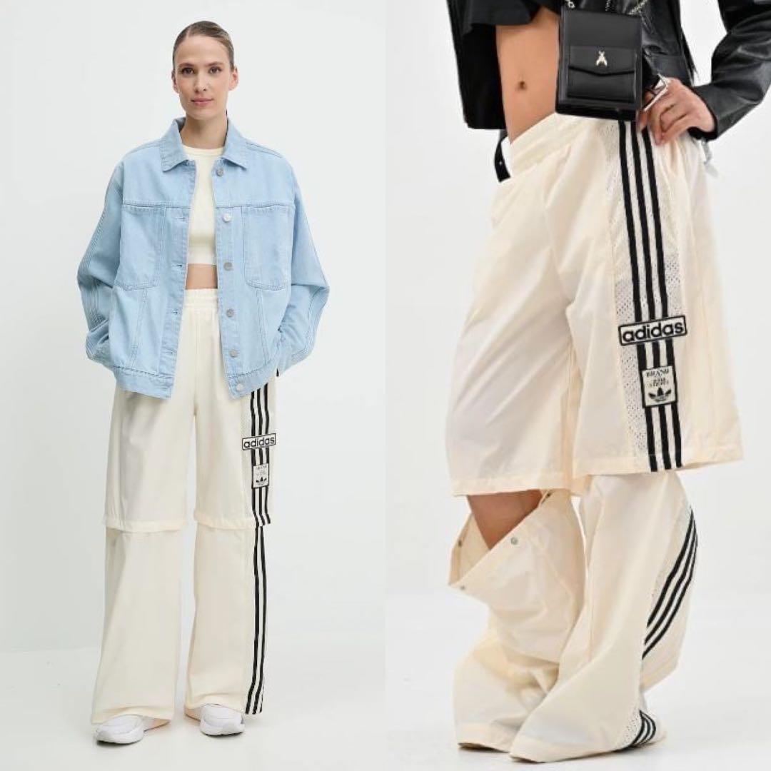 海外限定モデルL⭐️adidas アディブレイク 2-IN-1 パンツ ホワイト